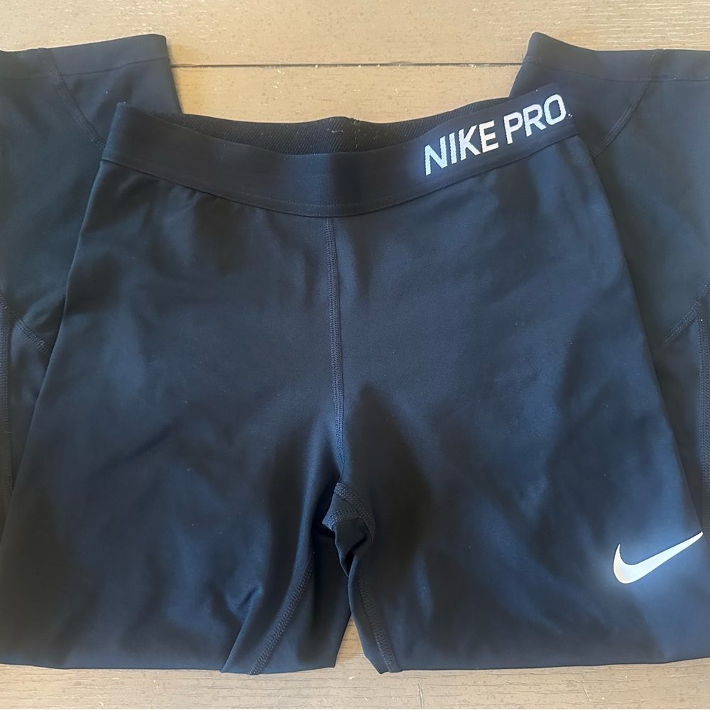 Nike Kids Pro Black Leggings XL